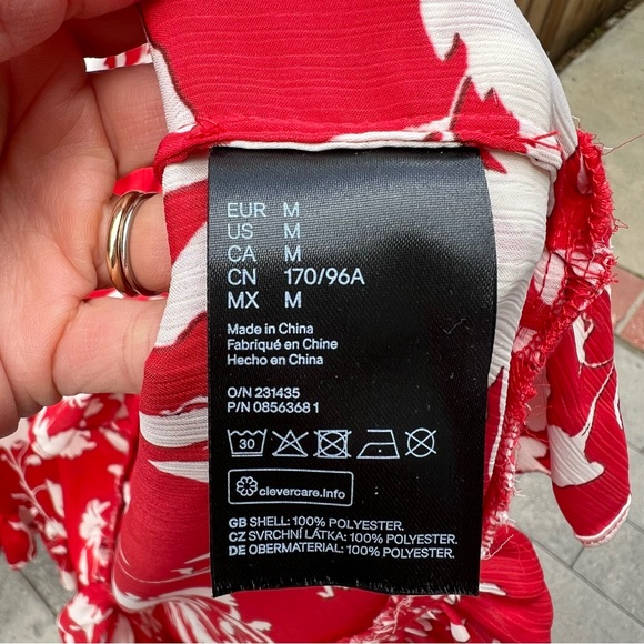 H&M Johanna Ortiz dress size M / 100% polyester - Picture 7 of 12